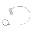 Quick Release Pin w/ 150mm Lanyard Marine 316 Stainless Steel - Bimini Top