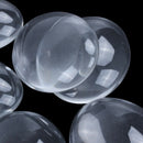 10PCS Oval Crystal Transparent Clear Glass Cabochon Dome Decor 30X40mm