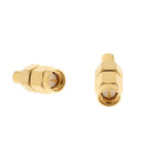 2Pcs SMAJ-MCXK RF Connector Adapter, SMA Male Plug to MCX Female Jack Straight