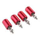 Premium 4pcs M3/M4 CPU Water Cooling Block Installation Mounting Screw Red
