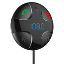 Car FM Transmitter MP3 Music Player AUX Plug Adapter Kit w/ 2 USB TF Card Port