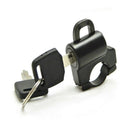 Motorcycle Universal Helmet Lock Anti-Theft Security For 7/8 Inch 22 Mm Tub