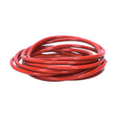 O-ring seal, oil seal, silicone, 50 x 2.5 mm, brick red, 10 pieces