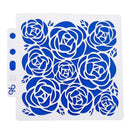 DIY Scrapbooking Graffiti Mould Biscuit Coffee Spray Mold Cake Decoration Tool