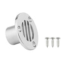2Pcs 22mm Boat Deck Floor Drain Scupper Stainless Steel Plumbing Fitting