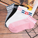 Women Number 23 Comfo rtable Cotton Sock Slippers Short Ankle Socks OZ