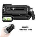Quick Release Mounting Plate DSLR Camera Lens Tripod Monopod Clamp Adapter