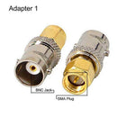 4pcs BNC Female to SMA Male Connectors Type RF Connector Adapter Converter