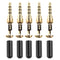 Set of 5 Universal DIY 3.5mm Audio Plug Head for earphone Headset