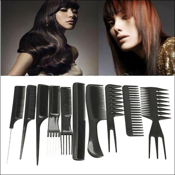 10pcs  Comb Make Up Comb Professional Hair Combs Anti-static Hairbrush A