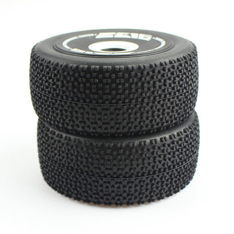 RC Rubber Front Rear Tire w/ Bolt Screw Sleeve for WLtoys 124018 1/12 RC Car