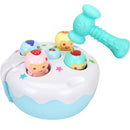 Party Favors Kids Toys Electric Play Cake Fruit Hammer Hamster with Music