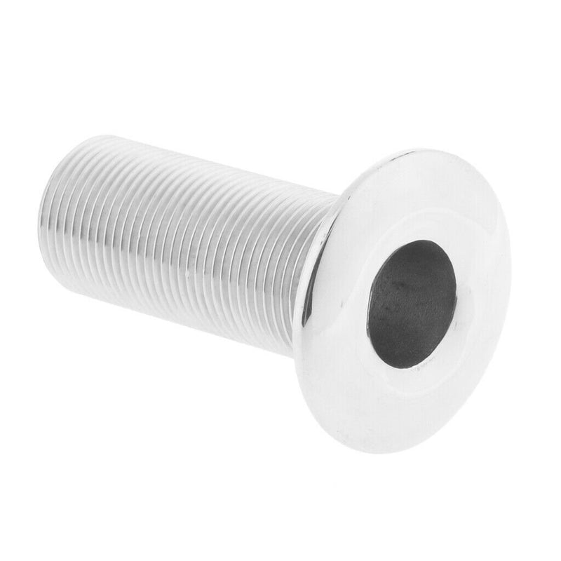 Marine Boat 3/4" Thru Hull Fitting with Nut 316 Stainless Steel Hardware