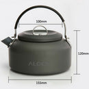 Camping Kettle Tea Kettle Camping Coffee Pot Aluminum Outdoor Hiking Kettle