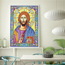 5D DIY Special Shaped Diamond Painting God Cross Stitch Mosaic Craft Kit