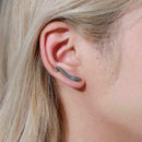 Ear Climber Octopus Tentacle Ear Crawler Women Metal Stud Unique Cuff Desig K7Z2