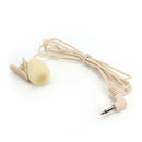 Clip-on Lavalier Audio 3.5mm Collar Condenser Lapel Unidirectional Microphone