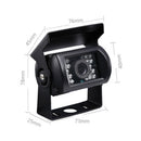 Upgrade 700Tvl Ccd 18 Ir Leds Reversing Camera 12/24V For Truck Caravan Bus I3K2