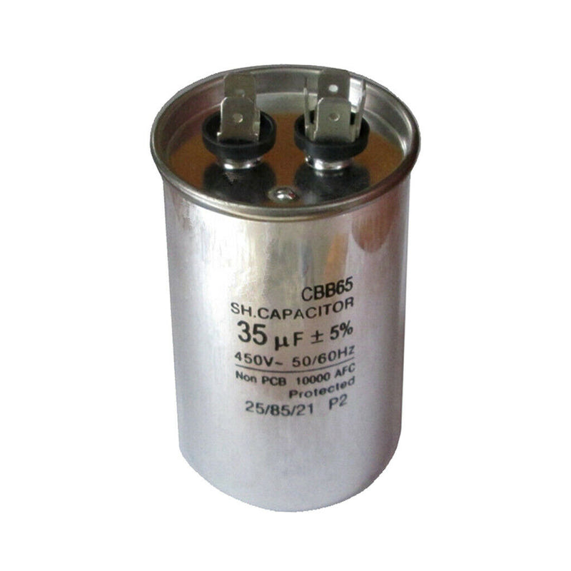 Waterproof CBB65 Aluminum Start Run Motor Capacitors MFD 35UF 450V 50/60Hz