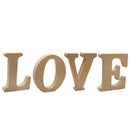 Wooden Alphabet Craft Letter Plaque Wall Hanging Wedding Nursery Decor LOVE