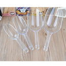 Plastic Clear Ice Sugar Scoops Buffet Bar Sweet Candy Favor Wedding Party 5x