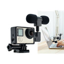 Side Open Skeleton Housing Case + Microphone + Adapter Kit For GoPro Hero 3 3+ 4