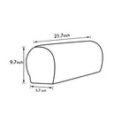 4Pcs Two Grey Anti-slip Couch Sofa Armrest Covers Slipcovers Protector