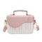 Pink new fashion hit color piano printing handbag sweet wind fresh shoulder D3Q6