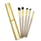 5Pcs Travel Portable Mini Eye Makeup Brushes Set Reals Eyeshadow Eyeliner E I3H7