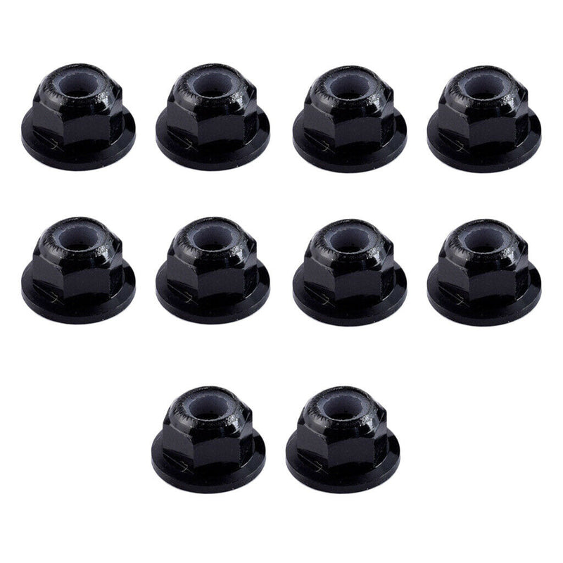10Pcs RC M4 Fastener Nuts Fit for 1:10 HPI HSP Savage ZD Racing Axial Parts