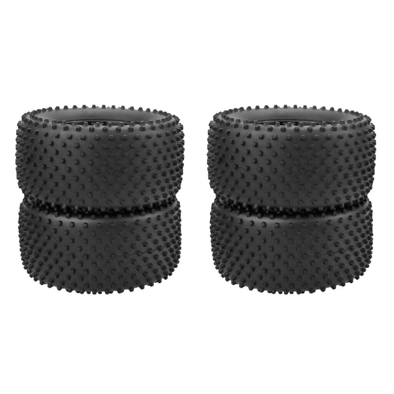 1:10 Buggy Car 4pcs Front&Rear Rubber Tires Tyre & Wheel Rims 12mm Hex for RC