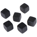 6Pcs Whisky Ice Stones Drinks Cooler Cubes Rocks Granite Decanter-PN FT