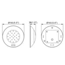 LED Ceiling Light 12V Recessed Cabinet Lights Interior Lighting for Sailboat