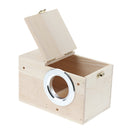 Parakeet Nest Box,Budgie Nesting House,Breeding Box for Parrot Mating Right Open