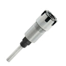 1/4inch Dia. Shank Router Collet Extension Chuck Holder Adapter 88mm Length