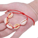 Shell Bracelet Bohemia Bracelets Natural Red Shell Summer Jewelry Women Han