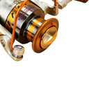 Yumoshi 12BB EF1000 Metal Rocker Fishing Reel Feeder Spinning Fishing Reel N9Z5