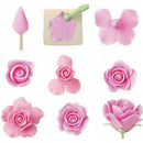6x Fondant Cake Sugar Craft Decor Cookie Rose Flower Mold Gum Paste Cutter Tool!