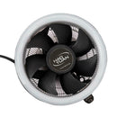 Q2 100mm Desktop CPU Cooler Fan Colorful Lighting 3 Pin Cooling Radiator