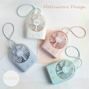 New Usb Rechargeable Mini Fan Summer Desktop 3 Files Electric Small Fan Por C3T3