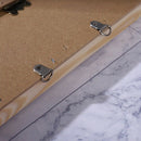 Flannelette Solid Wood Photo Frame Jewelry Display Rack Earrings Show Stand