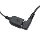 2 Meters Earphones Cable Extension Double Orifice K Walkie Talkie