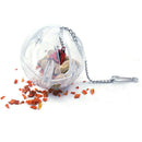 For Treat Parrots Birds Ball Toys Food Feeder Cage Hanging Bell Foraging C BQJ