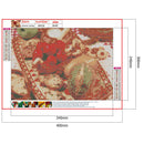 Bread Cherry 5D DIY Full Round Drill Diamond Painting Manual Mosaic (DM156)
