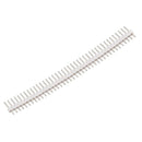 2.54mm 40Pin Male Single Row Pin Header Strip for Arduino DIY -10 Strips, W