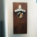 1Pcs Creative Retro Wall-Mounted Bar Beer Glass Bottle Opener Home Decorati