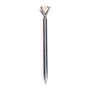 4pcs/set Metal Diamond Head Crystal Ball Pen Creative Pen Office Stationery  3C