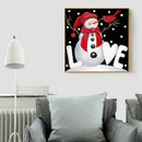 5D DIY Full Drill Diamond Painting Christmas Snowman Cross Stitch (B1461)