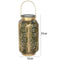 Solar Powered Hanging LED Light Retro Hollow Lantern Garden Yard Lamp  Light