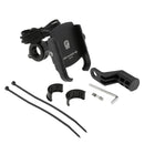 Stable Motorcycle Handlebar Phone Holder+QC3.0 Smart Quick Charger Black